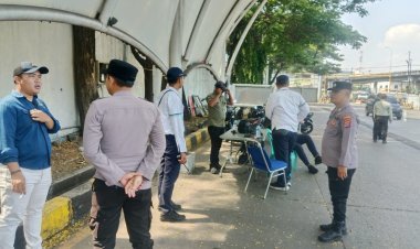 Polres Cilegon Pastikan Keamanan Pelabuhan Merak dengan Sambang Dialogis