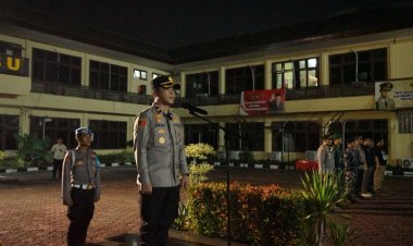 Wakapolres Pimpin Patroli Gabungan, Pastikan Kondusifitas Kota Cilegon