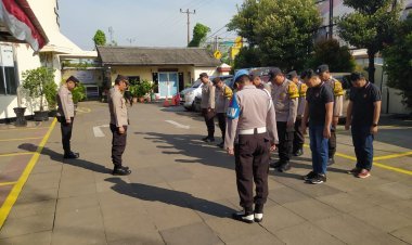 Polsek Cikupa Gelar Apel Pagi, Tingkatkan Kedisiplinan dan Kesiapan Personel