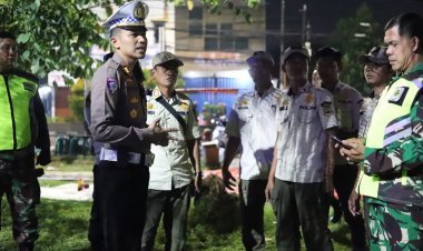 Kota Cilegon Kondusif, Polres Gelar Patroli Bersama Instansi Terkait