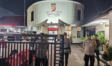 Polsek Cikupa Tingkatkan Keamanan Wilayah Lewat Apel Ops Cipkon dan Patroli Mobile