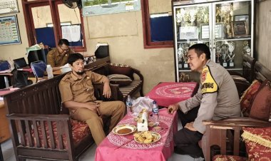 Bhabinkamtibmas Mancak Terus Sosialisasikan Pentingnya Kewaspadaan