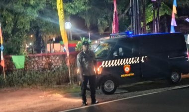Blue Light Patrol, Upaya Polsek Anyar Jaga Situasi Malam Aman