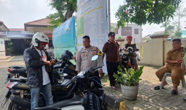 Bhabinkamtibmas Desa Talaga Sambang Warga, Ajak Jaga Harkamtibmas