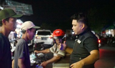Kota Industri Dijaga Ketat, Polres Cilegon Gelar Patroli Gabungan Malam Hari