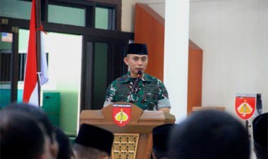 Guna Menjaga Keimanan Dan Ketakwaan Prajurit, Kodim 0728/Wonogiri Memperingati Maulid Nabi Muhammad SAW