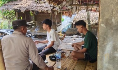 Komunikasi Aktif, Polsek Mancak Cegah Gangguan Kamtibmas Sejak Dini
