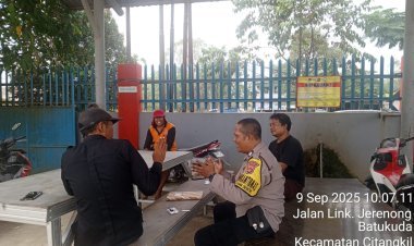 Bhabinkamtibmas Polsek Ciwandan Jadikan Dialogis sebagai Media Edukasi