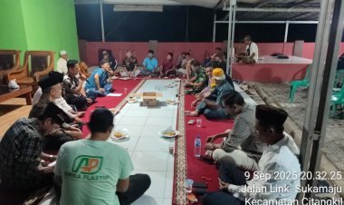 Polsek Ciwandan Hadirkan Polisi Humanis di Acara Warga