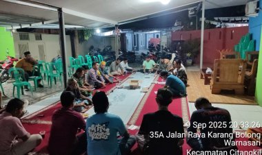 Polsek Ciwandan Bangun Kedekatan dengan Tokoh Agama