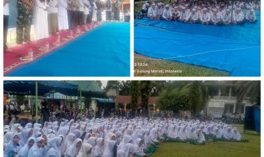 Ribuan Santri Hadiri Haul ke-17 Abuya Mursid Syekh Bahauddin Tawar di Tanah Merah