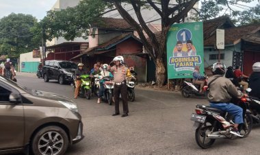 Polsek Cilegon Tingkatkan Pelayanan dengan Pengaturan Lalu Lintas