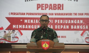 HUT Pebabri ke – 66, Dandim Wonogiri : Momentum Penting Untuk Merenungkan Kembali Nilai-Nilai Perjuangan