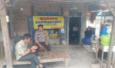 Warung Bhabinkamtibmas, Media Kedekatan Polisi dengan Masyarakat
