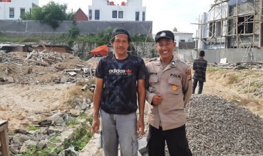Sambang Polisi ke Warga Puloampel, Bahas Upaya Cegah Gangguan Kamtibmas