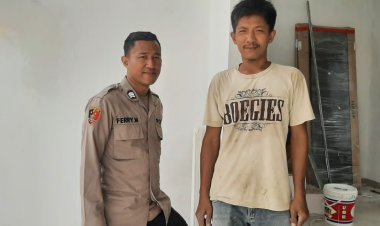 Jaga Kekompakan, Polsek Puloampel Sambangi Warga Desa Binaan