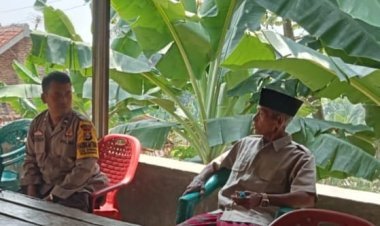Bhabinkamtibmas Mancak Jadi Penghubung Polisi dengan Masyarakat