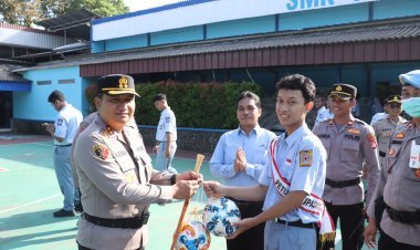 Kapolres Cilegon Tekankan Pentingnya Integritas di Hadapan Pelajar SMK YPWKS