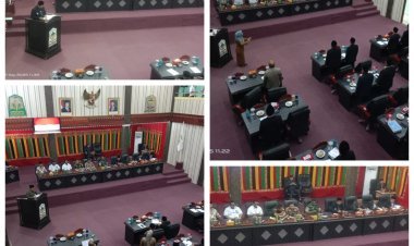 LKPJ Bupati Aceh Singkil dan Pengantar KUA-PPAS Rampung, Bupati Apresiasi DPRK