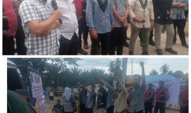 Demo di Gerbang PT Socfindo Kebun Lae Butar Dinilai Ganggu Aktivitas Karyawan