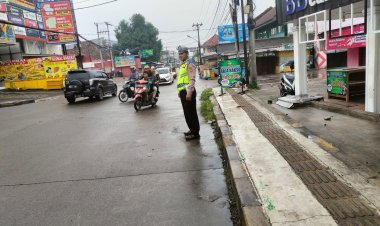 Polsek Cilegon Optimalkan Cooling System Melalui Pengaturan Lalin