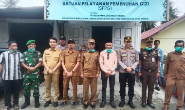Wakil Bupati Aceh Singkil dan Kapolres Luncurkan Program MBG di Gunung Meriah dan Suro