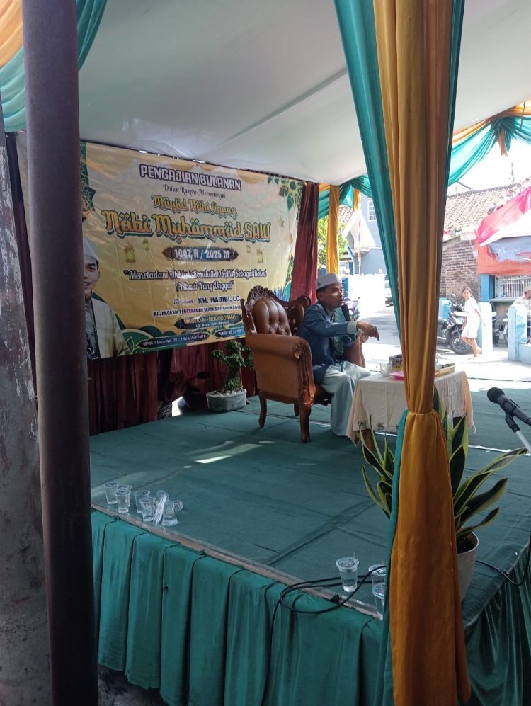 Polsek Ciwandan Pererat Silaturahmi Lewat Doa Bersama dan Pengajian Rutin