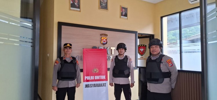 Personil Kskp Merak Melaksanakan Sispam Mako