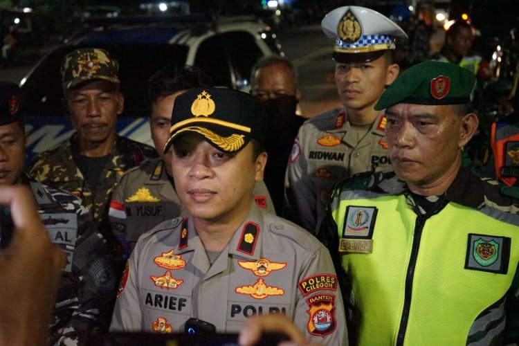 Patroli Skala Besar di Cilegon Bukti Nyata Sinergitas Tiga Pilar