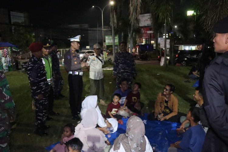 Sinergi TNI-Polri dan Masyarakat, Polres Cilegon Laksanakan Patroli Bersama