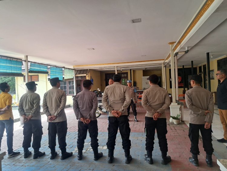 Apel Pagi Jadi Sarana Polsek KP Banten Perkuat Kewaspadaan Anggota