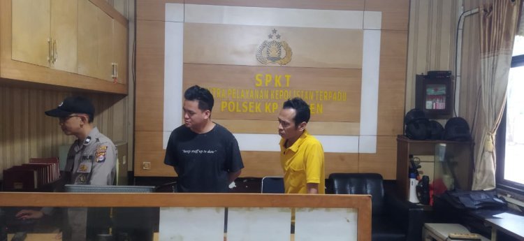 Polsek KSKP Banten Gelar Sispam Mako, Pastikan Keamanan Markas Terjaga