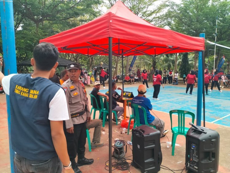 Polsek Pulomerak Konsisten Jalankan Program Menyapa Lewat Monitoring Kegiatan Masyarakat