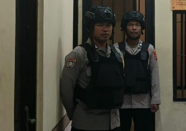 Sispam Mako Jadi Tugas Rutin Personel Polsek Anyar Setiap Piket