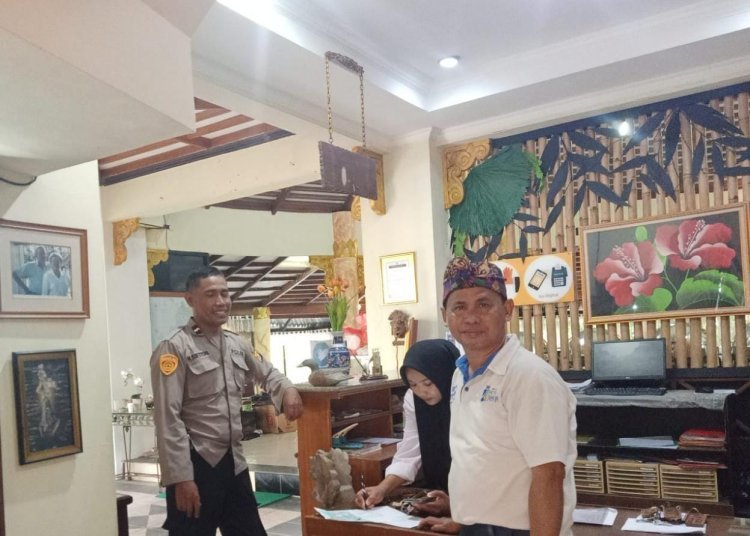 Polisi Anyar Beri Himbauan Keamanan kepada Pengelola Wisata Hotel
