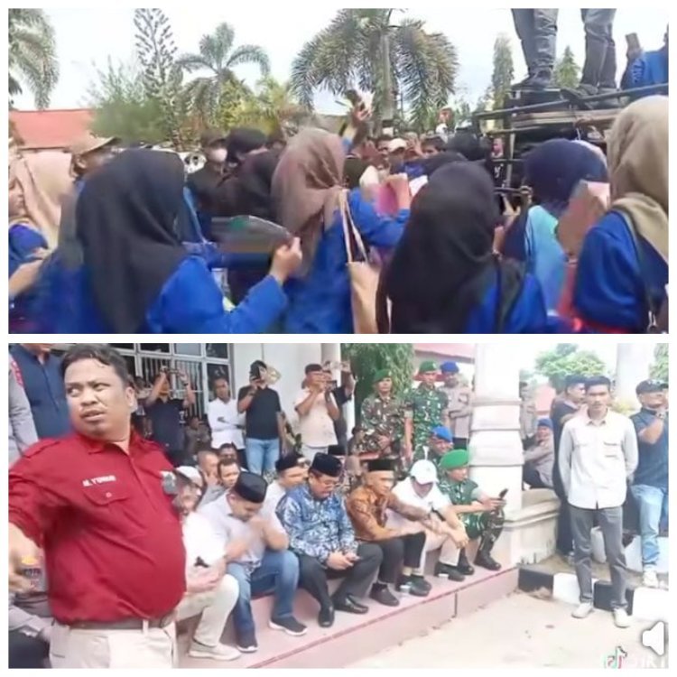 Catatan Demokrasi: Demo Mahasiswa di DPRK Aceh Singkil, Antara Adab dan Tuntutan