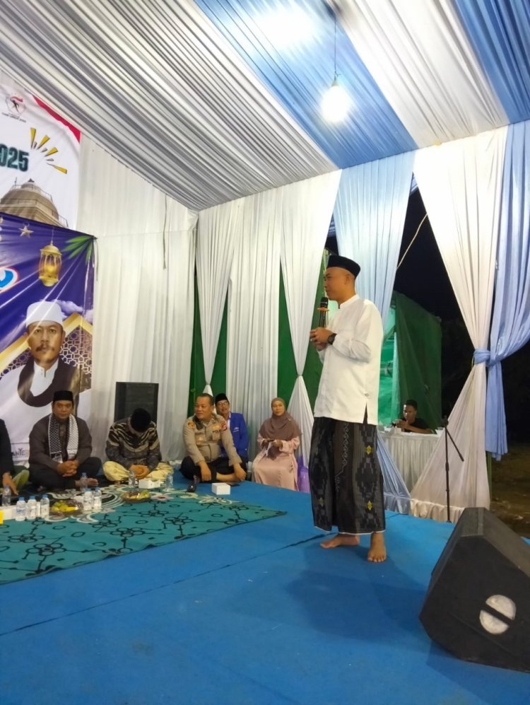 Maulid Nabi Muhammad SAW Jadi Media Polsek Mancak Bangun Kedekatan dengan Masyarakat