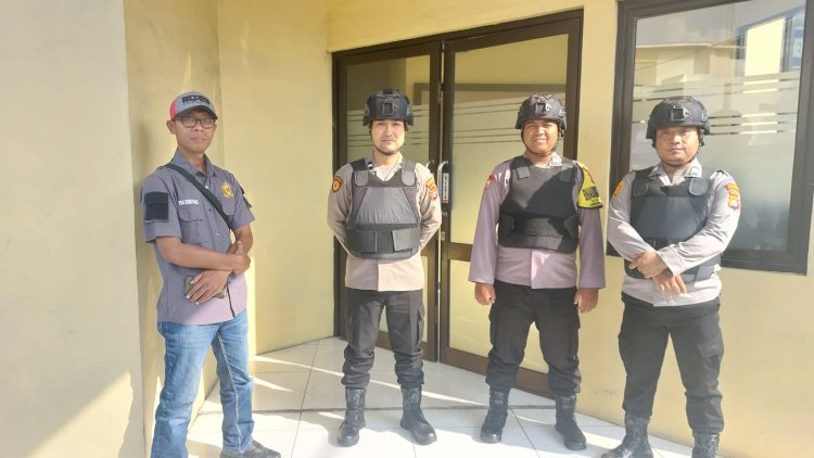 Personel Jaga Laksanakan Patroli Rutin sebagai Bagian Sispam Mako