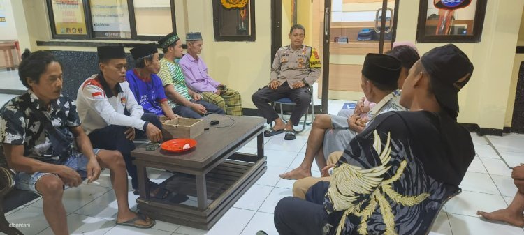 Kapolsek Mancak: Menjaga Harkamtibmas Harus Libatkan Seluruh Elemen Masyarakat