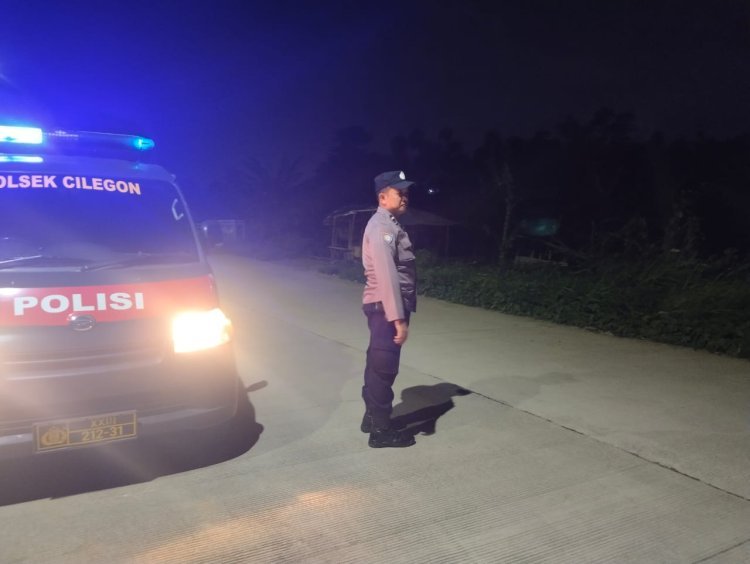 Polsek Cilegon Gelar Patroli, Situasi Wilayah Terkendali