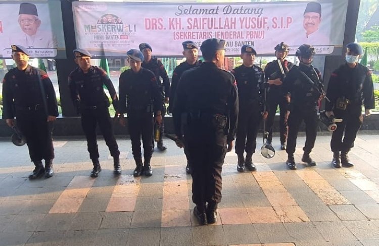Pengamanan Muskerwil NU Diperketat, Tim Jibom Lakukan Sterilisasi Lokasi