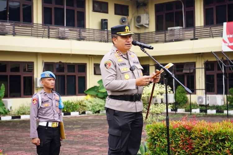 Polres Cilegon Tingkatkan Kesadaran Hidup Sehat di Hari Olahraga Nasional