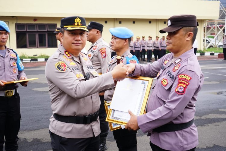 Kapolres Cilegon Bangga dengan Dedikasi Personelnya, Ini Buktinya