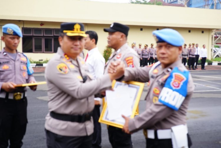 Upacara HAORNAS Berakhir dengan Haru Lewat Penghargaan Kapolres