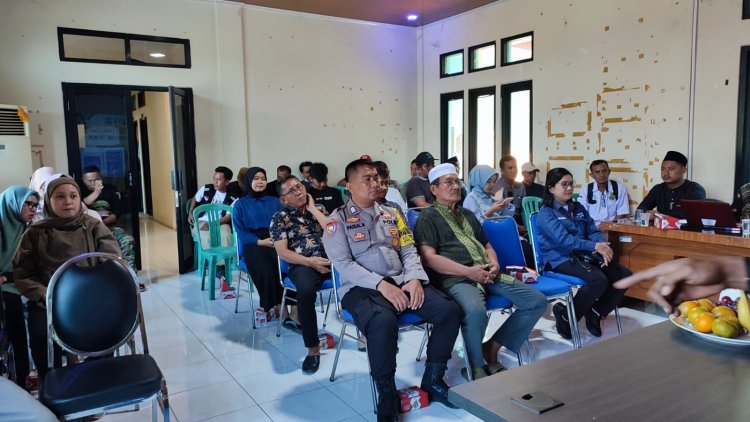 Bhabinkamtibmas Polsek Cilegon Aktif Monitoring Kegiatan Kelurahan