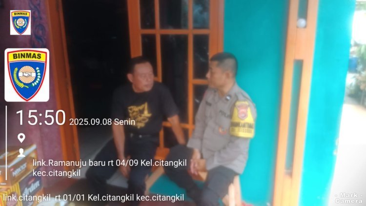 Kapolsek Ciwandan: Polri Hadir untuk Wujudkan Lingkungan Aman dan Nyaman