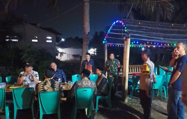 Kebersamaan TNI-Polri di Bojonegara Teguhkan Rasa Aman dan Kondusif
