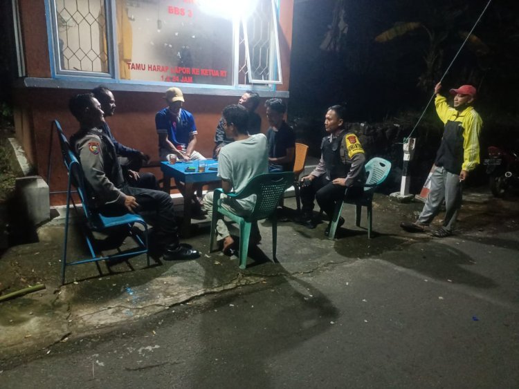 Polsek Cilegon Gencarkan Himbauan Preventif Lewat Patroli Malam