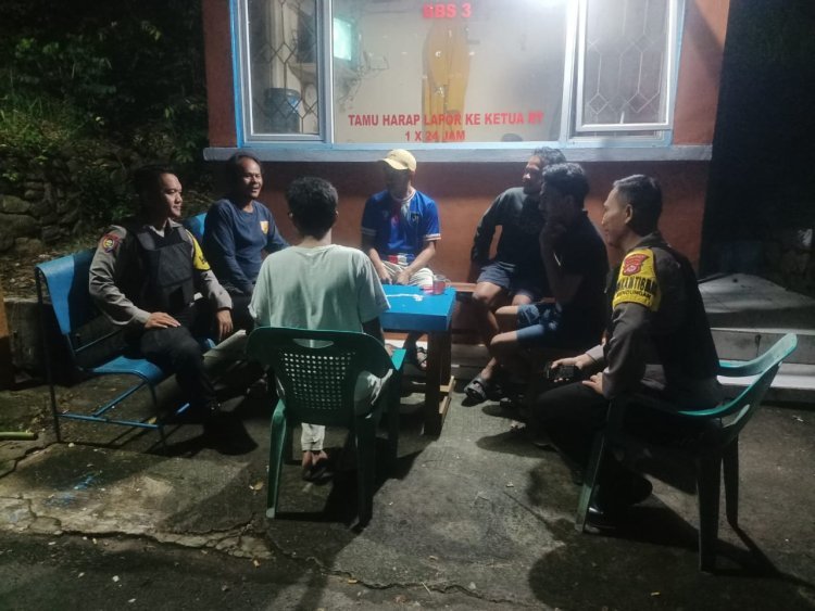 Sambang Bhabinkamtibmas Jadi Cooling System Kamtibmas di Cilegon