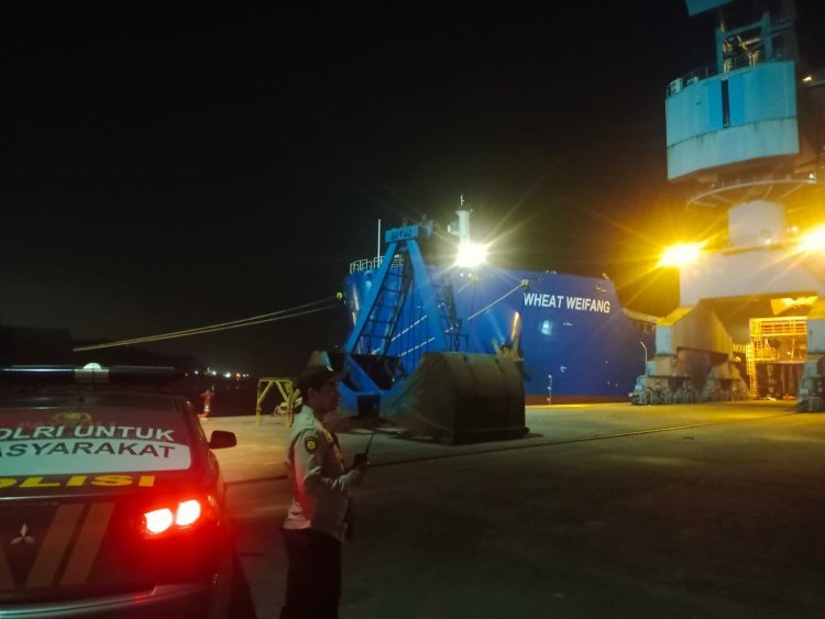 KRYD Polsek KP Banten Hadirkan Rasa Aman untuk Pekerja Pelabuhan